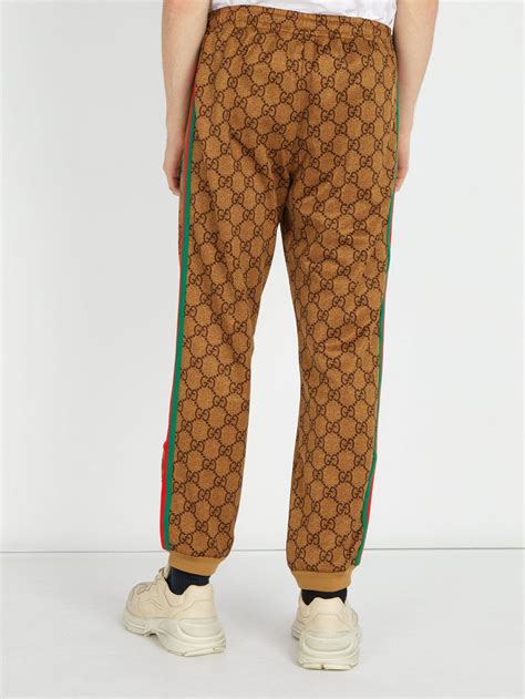 gucci print sweatpants|gucci sweatpants for men.